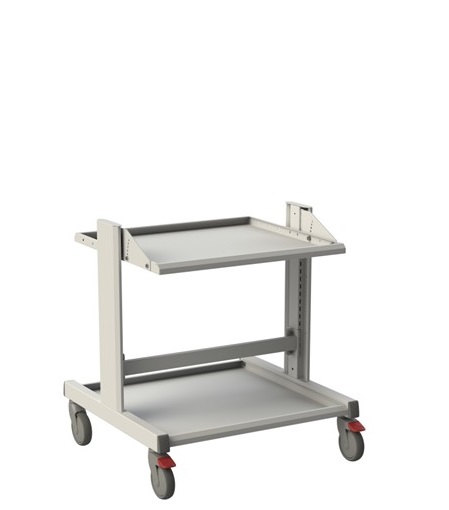 Assembly trolley with two shelves, 300kg - Storit