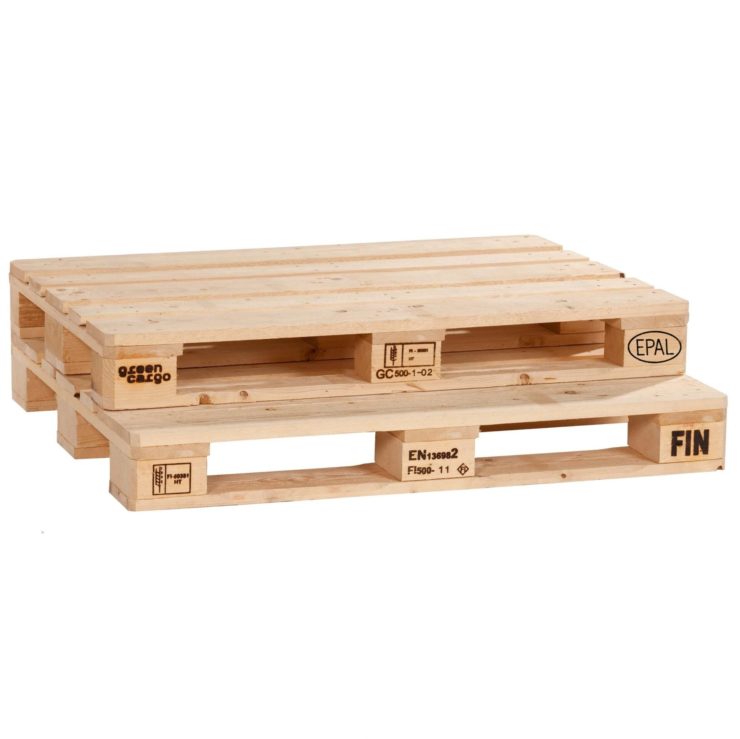 EURO pallet 1200x800x144mm, with a stamp - Storit