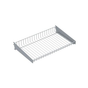 Sovella basket shelf with consoles 600x350mm, silver - Storit