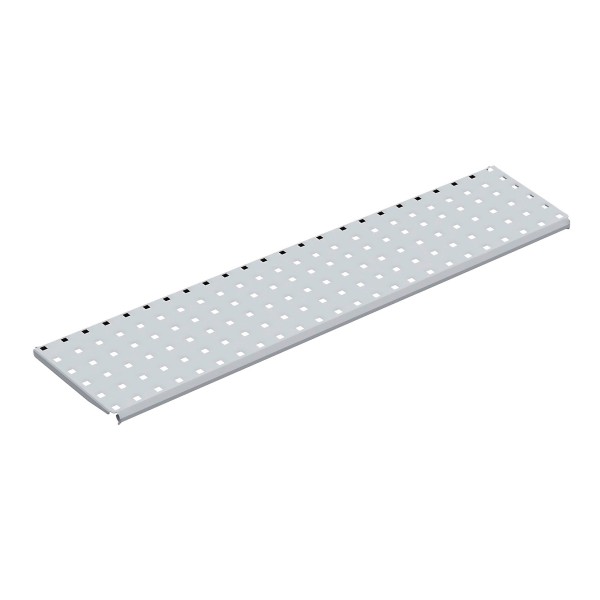 Sovella perforated shelf plate 900x300mm, white - Storit