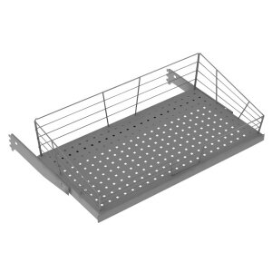 Sovella väljatõmmatav korvriiul 900×480 mm, valge - Storit