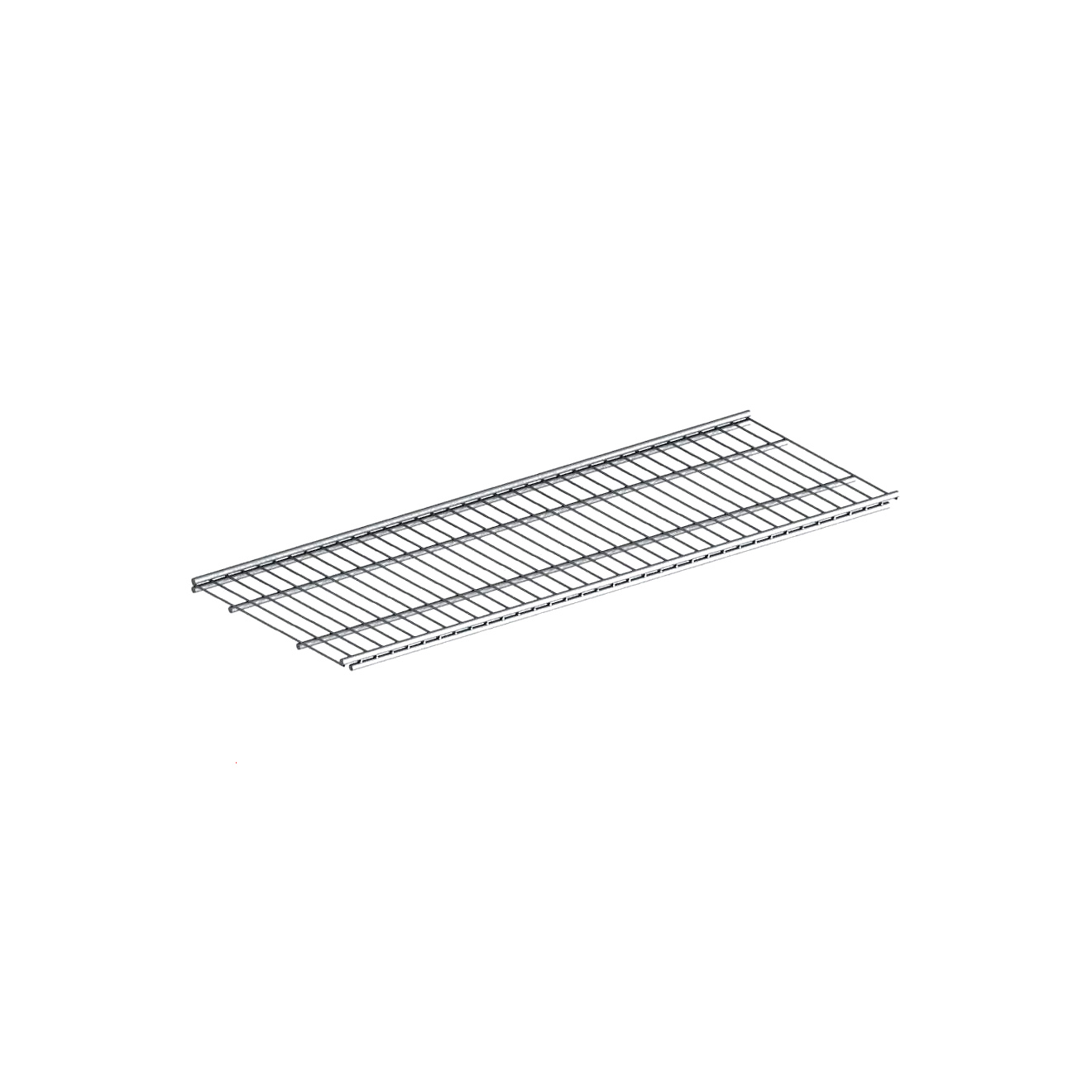 Sovella grid shelf 900x400mm, white - Storit