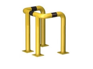 Pipe guard protecting from three sides Ø 76 x 600 x 600 mm - Storit
