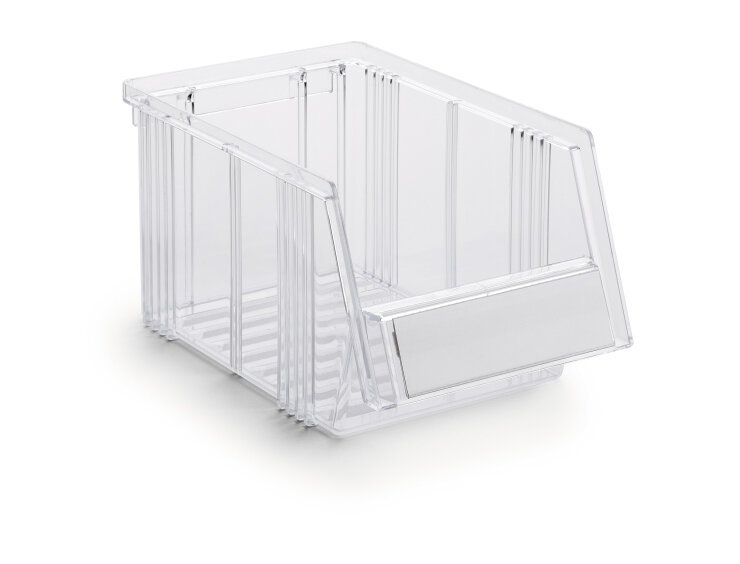 Stacking bin 250x149x130 mm, 1525 crystal clear - Storit