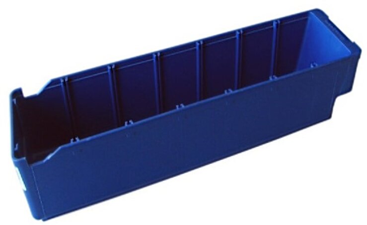 Складская коробка 400x94x82 мм, синяя - Storit