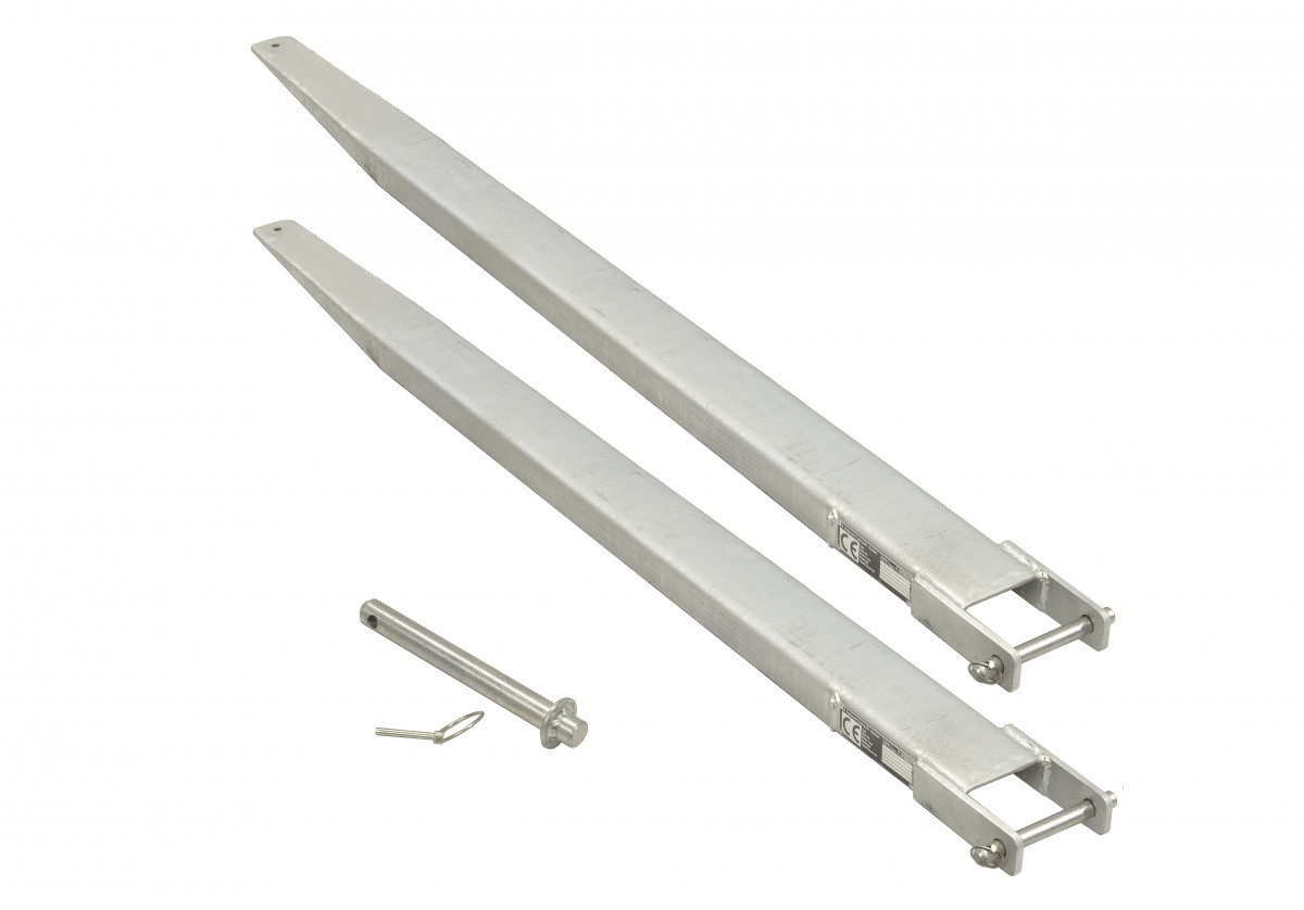 Fork extensions 2500 mm, for forks 40 x 100 mm, galvanised (Zn) - Storit