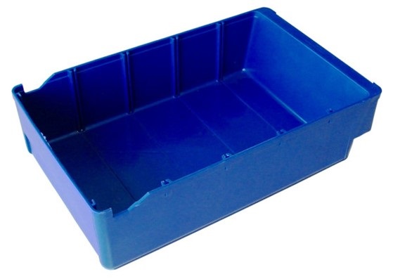 Складская коробка 300x188x80 мм, синяя - Storit