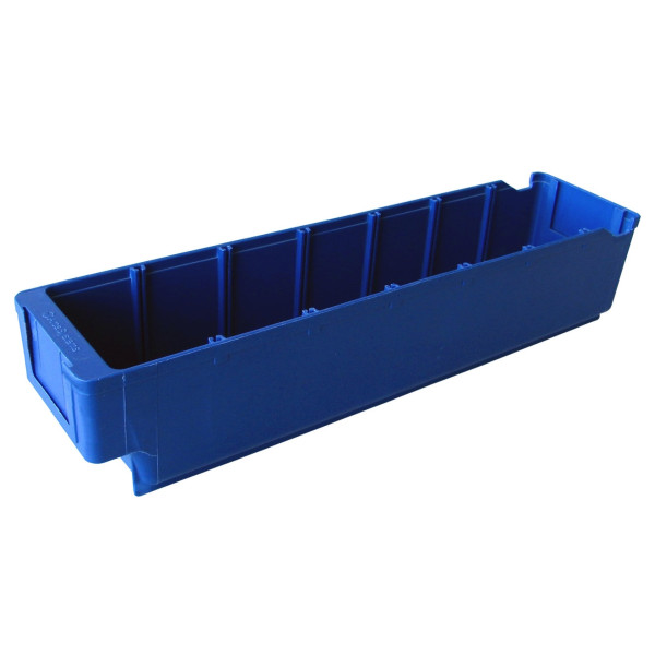 Складская коробка 400 x 94 x 80 мм, 2,4 л, синяя - Storit