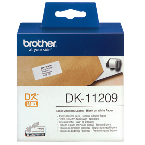 Brother osoitetarra DK-11209, 29x62mm - Storit