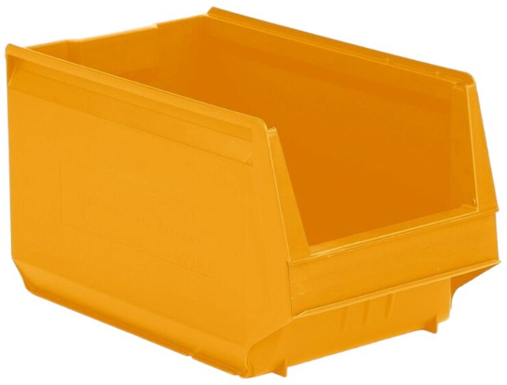 Storage bin 350x206x200 mm, yellow - Storit
