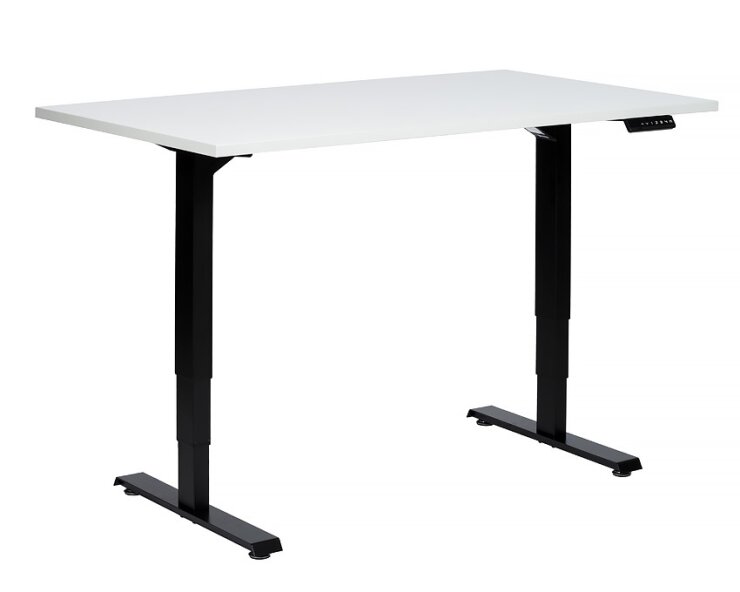Elektriliselt tõstetav lauajalg 620-1270 mm, must - Storit