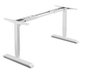 Elektriliselt tõstetav lauajalg 620-1270 mm, valge - Storit