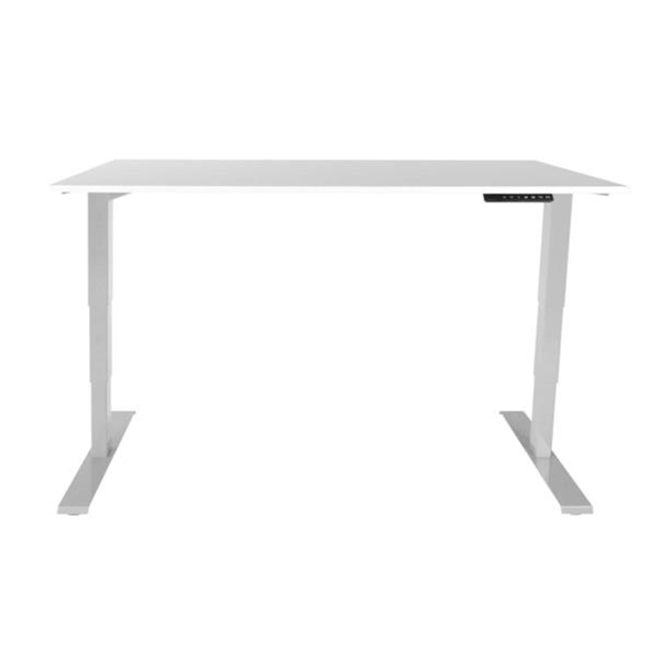 Elektriliselt tõstetav lauajalg 620-1270mm, valge - Storit