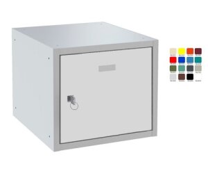 Металлический шкафчик 350x400x450 мм, RAL7035/7035 - Storit