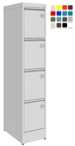 Filing cabinet Storit Szk301St 1283x415x633 mm, RAL7035/7035 - Storit