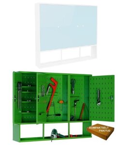 Шкаф для инструментов на стену Storit Szw122 800x1200x200 мм, RAL6038/6038 - Storit