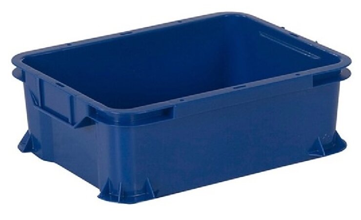 Transport box UniBox 400x300x165 mm, blue - Storit