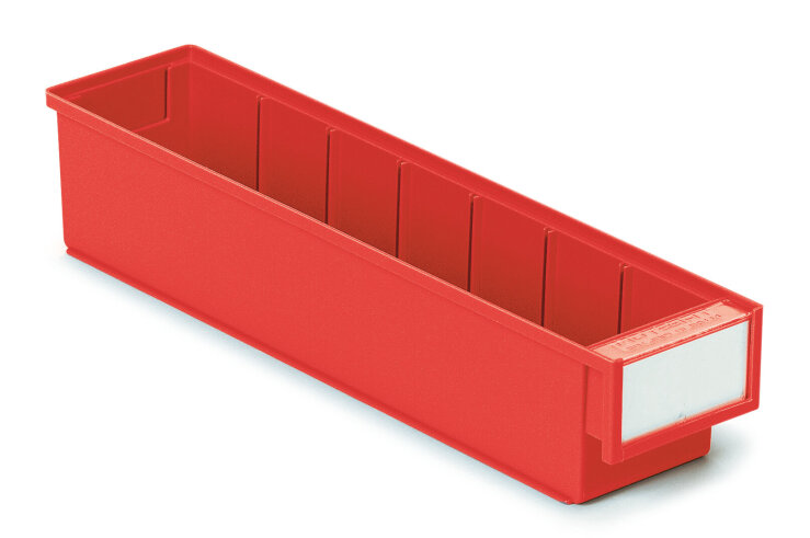 Shelf bin cabinet 400x400x395 mm, 1640 red - Storit