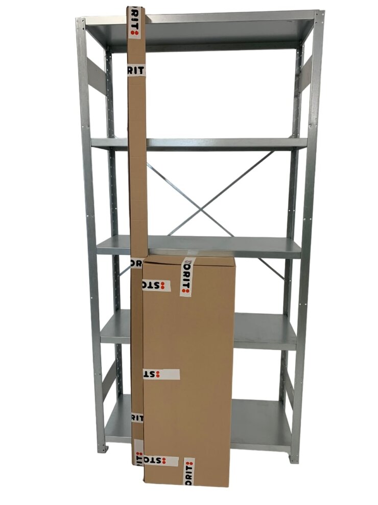 Light cargo shelf STORIT packaged 400x1000xH2100mm (Extension) - Storit