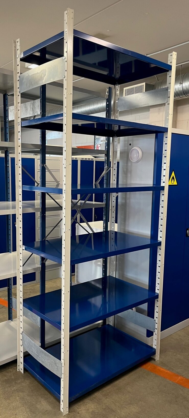 Light cargo shelf 600x1000x2500mm, USED - Storit