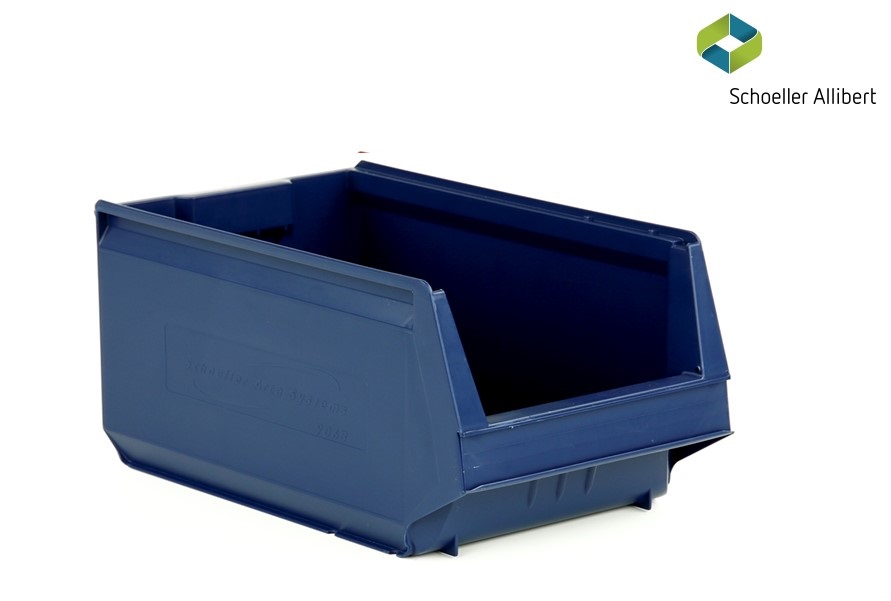 Storage bin 350x206x200 mm, blue - Storit