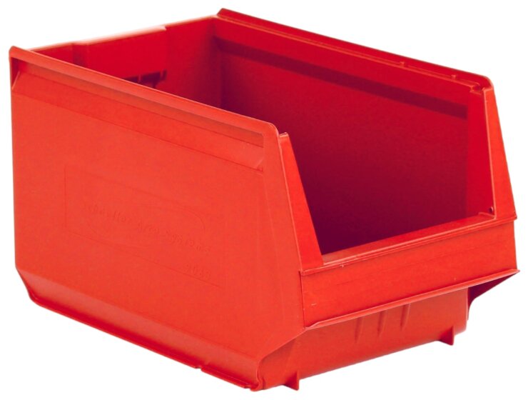 Storage bin 350x206x200 mm, red - Storit