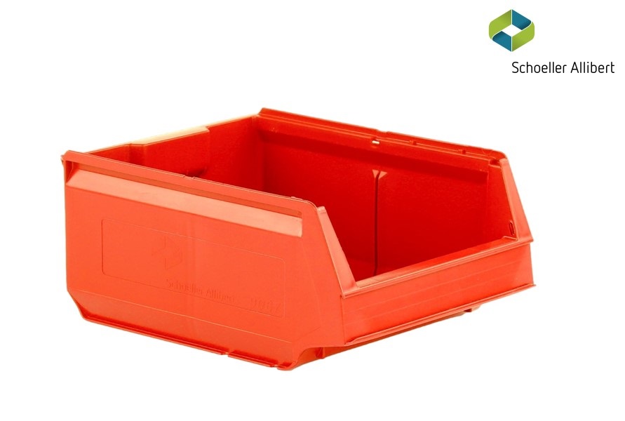 Storage bin 300x230x150 mm, red - Storit