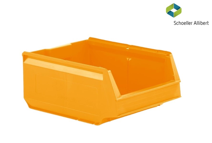 Storage bin 300x230x150 mm, yellow - Storit