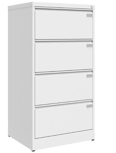 Filing cabinet Storit Szk302St 1282x775x633 mm, 2xA4, RAL9010/9010 - Storit