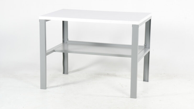 Shelf for worktable Basic in width 1200 mm - Storit