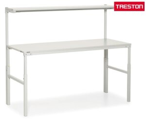 Töölaud riiuliga TPH718 1800×700 mm, reguleeritava kõrgusega - Storit