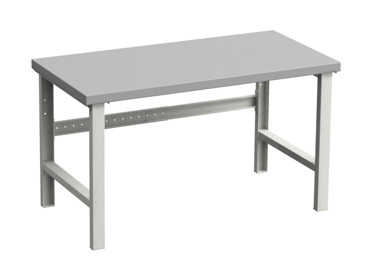 Työpöytä 1500x750x850 mm, teräskate 1,5mm - Storit