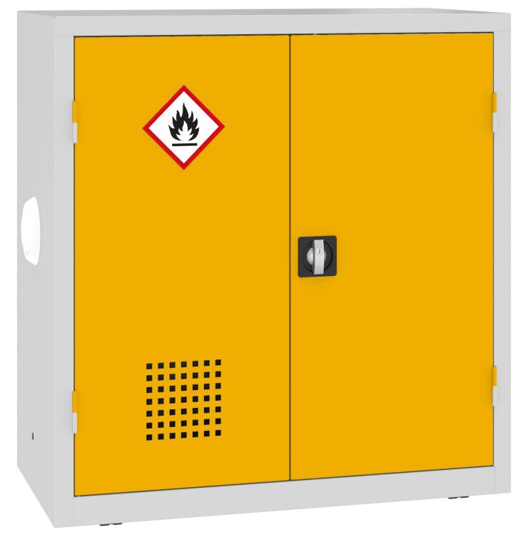Шкаф для химикатов Storit 110/5-24pa 1040x1000x500 mm, RAL7035/1023 - Storit