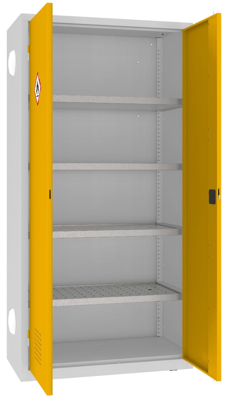 Keemiakapp Storit 210/5-25pa 1990x1000x500 mm, RAL7035/1023 - Storit