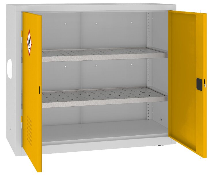 Keemiakapp Storit 112/5-24pa 1040x1200x500 mm, RAL7035/1023 - Storit