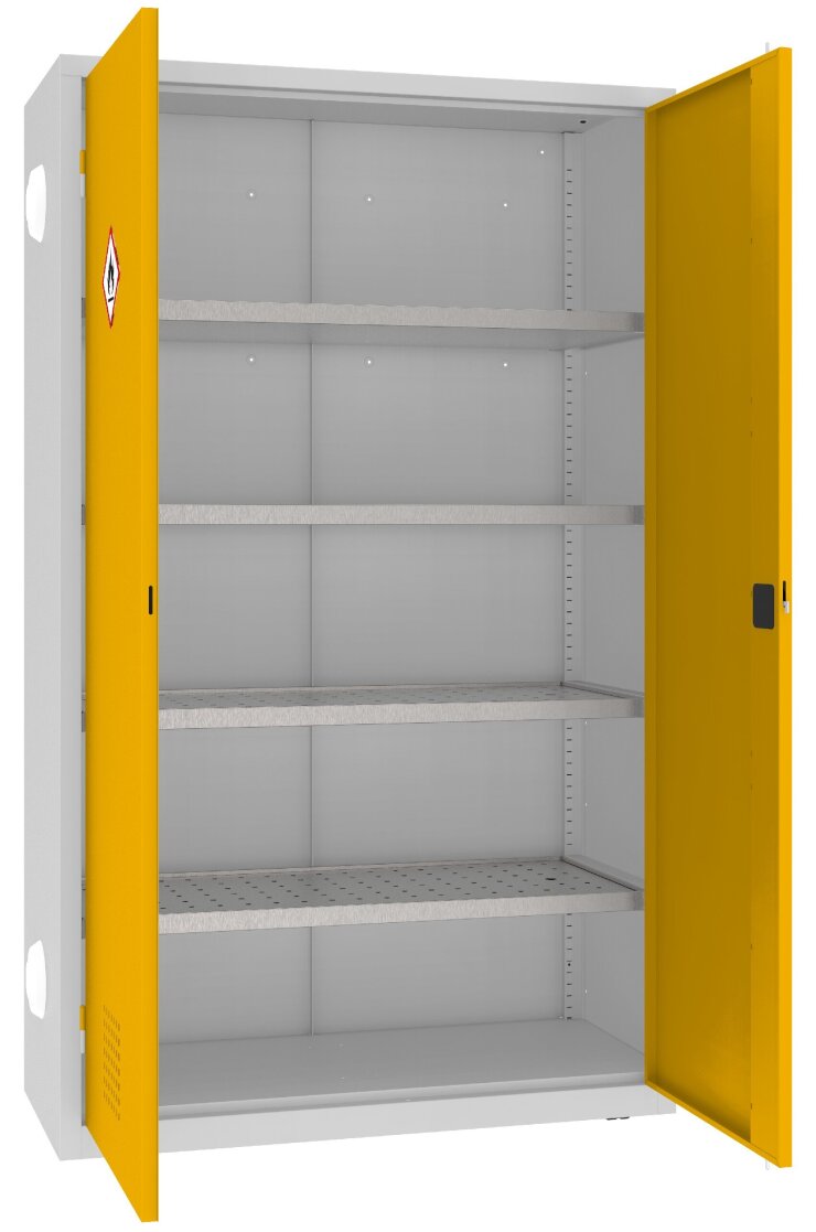 Keemiakapp Storit 212/5-25pa 1990x1200x500 mm, RAL7035/1023 - Storit