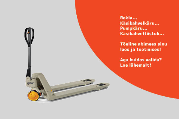Kahvelkäru standard 1150mm Storit HPT-A25 2500kg P/PP - Storit