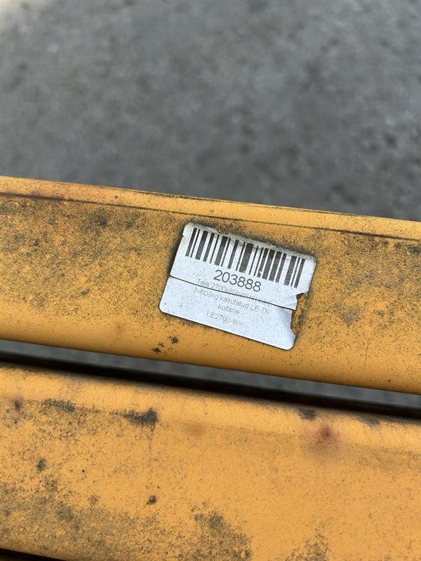 Tala 2700x80mm(pl) karp 3x600kg kasutatud LE TR kollane Tala 2700x80mm(pl) karp 3x600kg kasutatud LE TR kollane - Storit